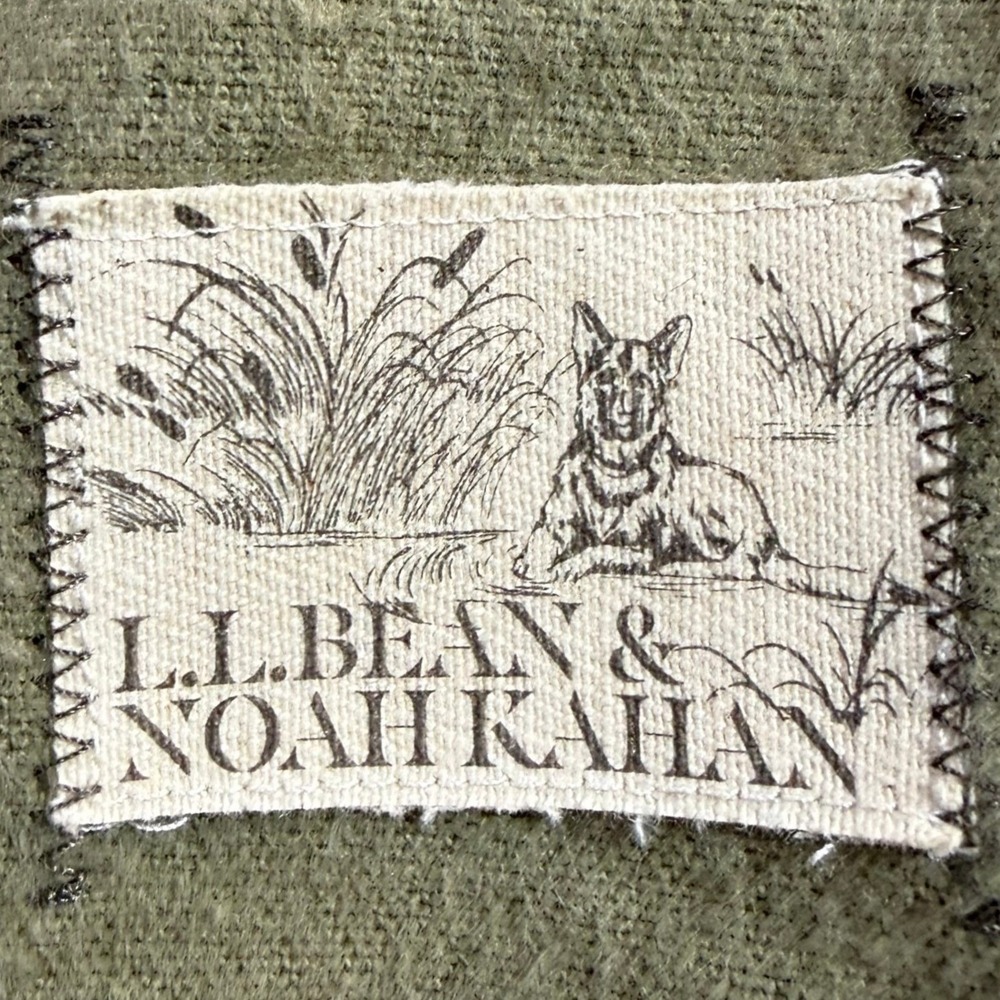 LL Bean x Noah Kahan M Olive Chamois Cloth Shirt Collab Rustic Camp Hiking Indie - Picture 5 of 8